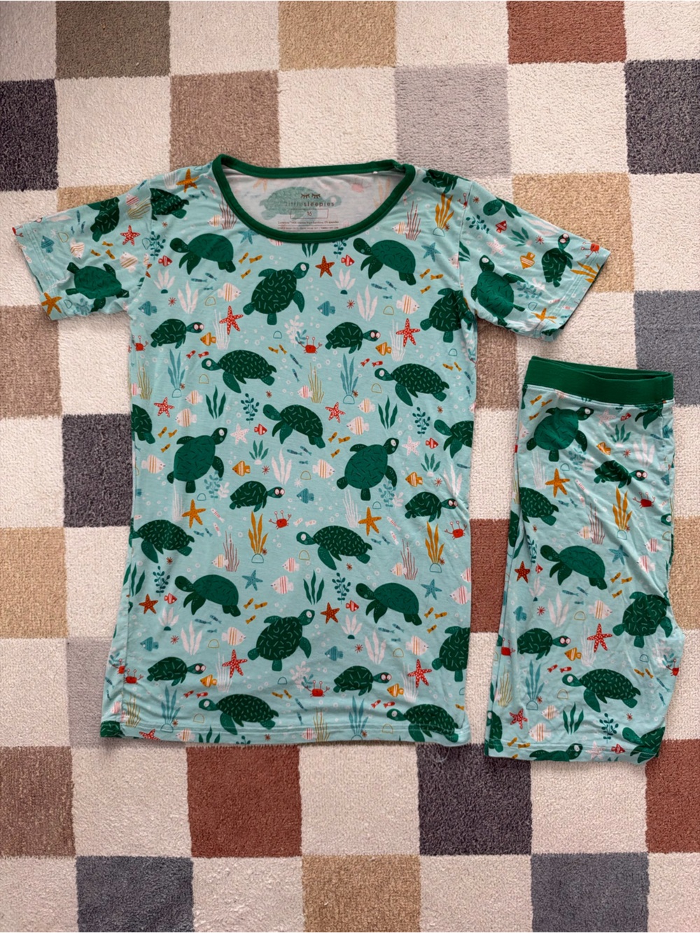 Little Sleepies Sea Turtles Pajamas